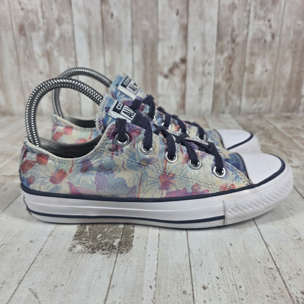 Converse Chuck Taylor All Star Floral Low Top Sneakers Multi-Color Womens 6